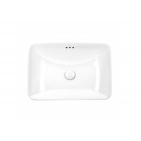 Раковина для ванної Qtap Jay 590х410х155 White з донним клапаном QT0711K425W QT0711K425W 36730