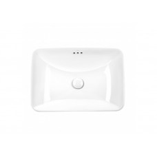 Раковина для ванної Qtap Jay 590х410х155 White з донним клапаном QT0711K425W QT0711K425W 36730