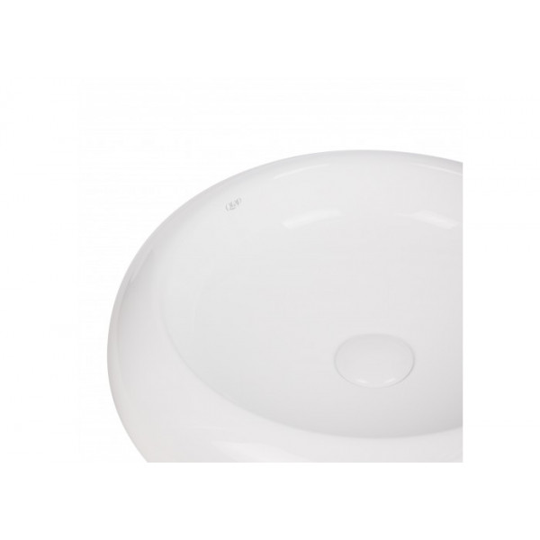Раковина для ванної Qtap Robin 460x460x100 White з донним клапаном QT13113062W QT13113062W 37733