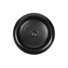 Раковина для ванної Qtap Robin 460x460x100 Matt black з донним клапаном QT13113062MB QT13113062MB 37734