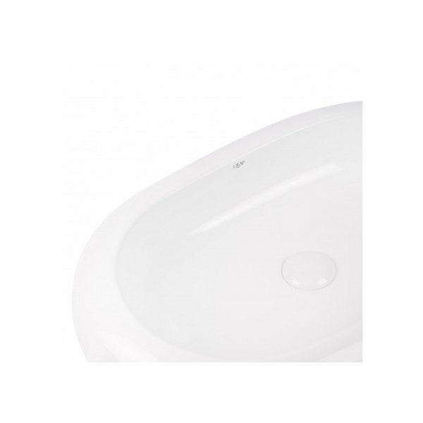 Раковина для ванної Qtap Robin 635x420x105 White з донним клапаном QT13113075W QT13113075W 37736