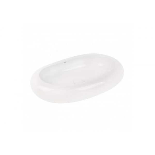 Раковина для ванної Qtap Robin 635x420x105 White з донним клапаном QT13113075W QT13113075W 37736
