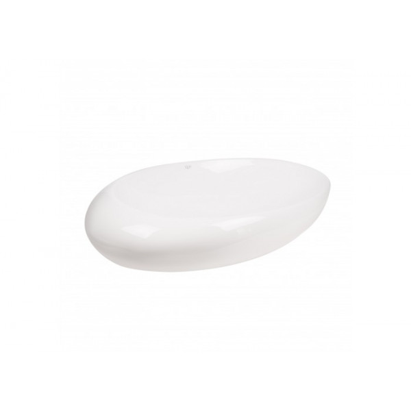Раковина для ванної Qtap Leo 690x435x180 White з донним клапаном QT11111094W QT11111094W 37742
