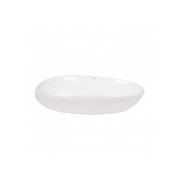 Раковина для ванної Qtap Leo 690x435x180 White з донним клапаном QT11111094W QT11111094W 37742