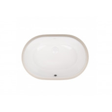 Раковина для ванної Qtap Stork 585x395x195 White з донним клапаном QT15116030W QT15116030W 37743