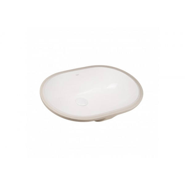 Раковина для ванної Qtap Stork 585x395x195 White з донним клапаном QT15116030W QT15116030W 37743