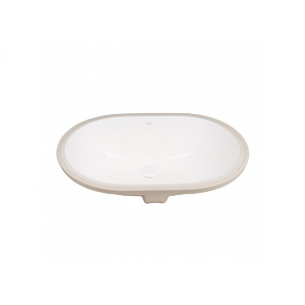Раковина для ванної Qtap Stork 585x395x195 White з донним клапаном QT15116030W QT15116030W 37743