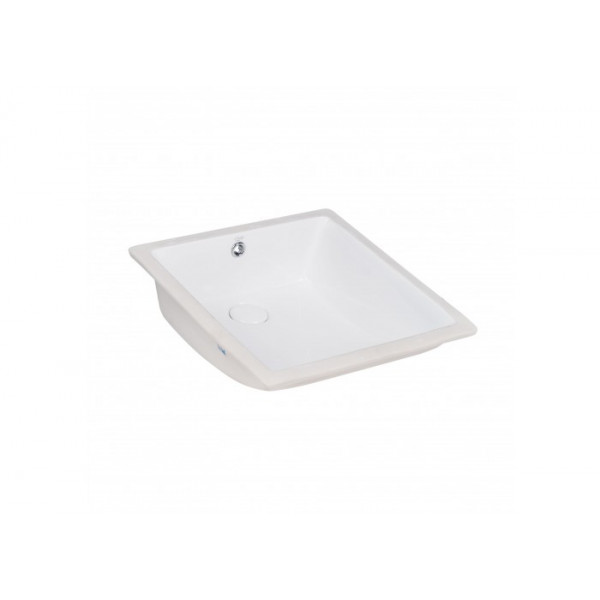 Раковина для ванної Qtap Stork 440x340x190 White з донним клапаном QT15116086W QT15116086W 37744