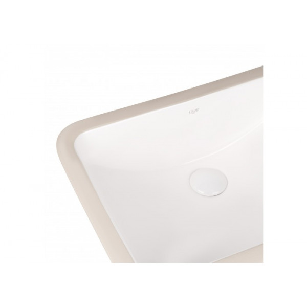Раковина для ванної Qtap Stork 530x370x200 White з донним клапаном QT15116032W QT15116032W 37745