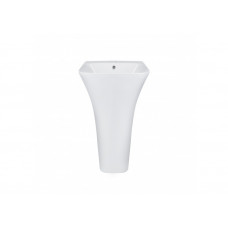 Раковина для ванної Qtap Crow 450x435x835 White з донним клапаном QT0511G315W QT0511G315W 37749
