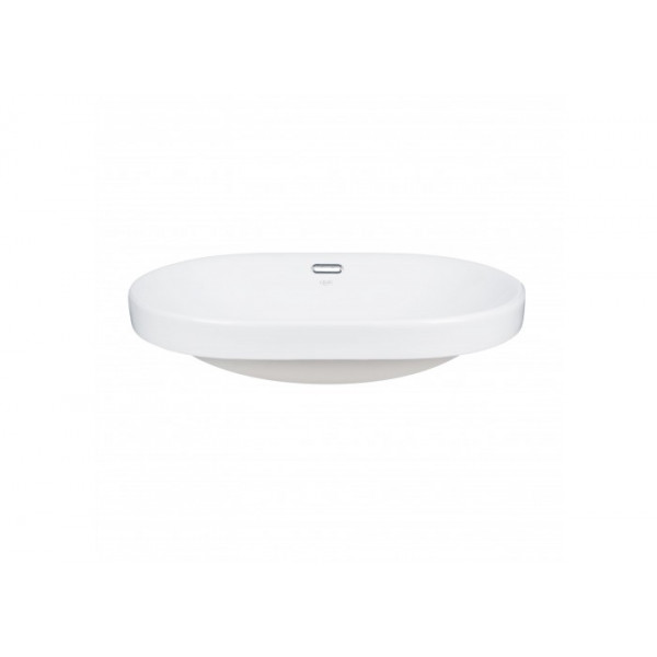 Раковина для ванної Qtap Leo 590x400x170 White з донним клапаном QT11114028W QT11114028W 37751