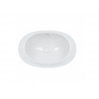 Раковина для ванной Qtap Leo 660x425x250 White с донным клапаном QT11114032W QT11114032W 37752