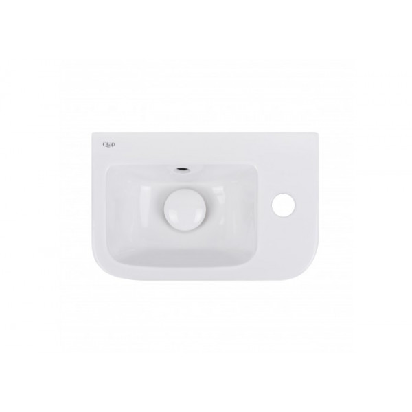 Раковина для ванної Qtap Tern 375х245х135 White з донним клапаном QT171110100LW QT171110100LW 37753
