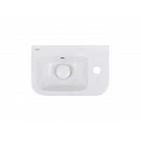 Раковина для ванної Qtap Tern 375х245х135 White з донним клапаном QT171110100RW QT171110100RW 37754