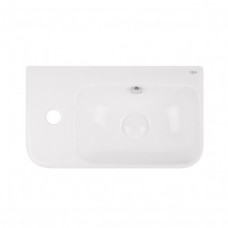 Раковина для ванної Qtap Tern 450х260х155 White з донним клапаном QT17115117LW QT17115117LW 37758