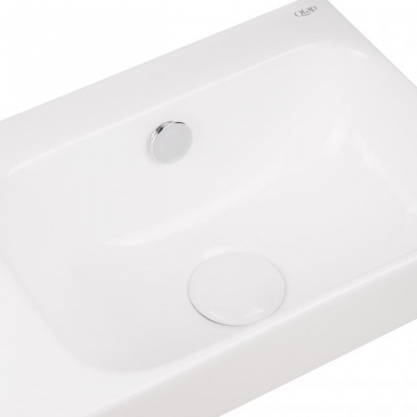 Раковина для ванної Qtap Tern 450х260х155 White з донним клапаном QT17115117LW QT17115117LW 37758