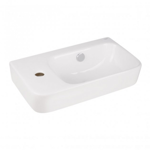 Раковина для ванної Qtap Tern 450х260х155 White з донним клапаном QT17115117LW QT17115117LW 37758