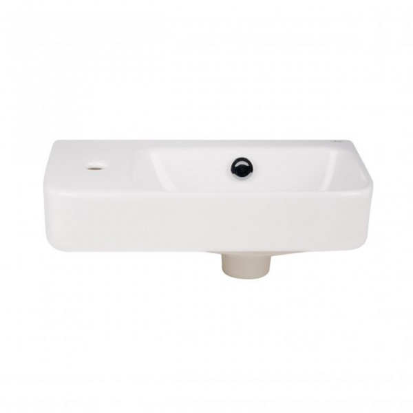 Раковина для ванної Qtap Tern 450х260х155 White з донним клапаном QT17115117LW QT17115117LW 37758