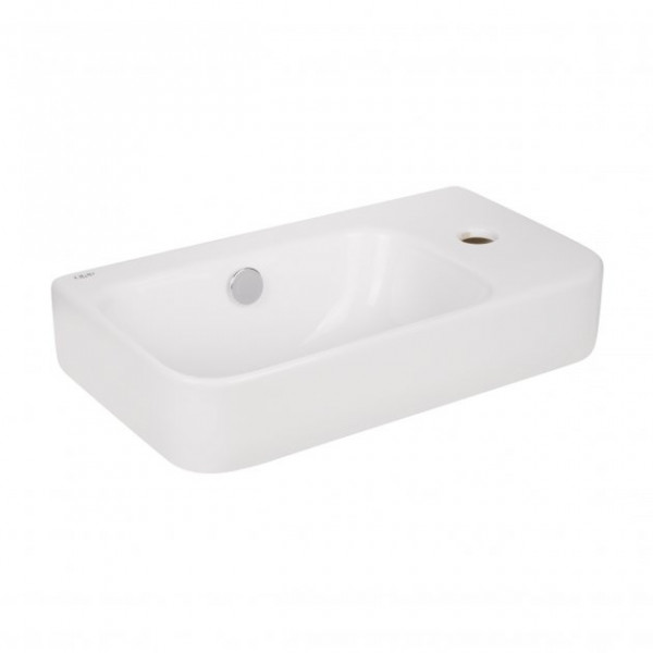 Раковина для ванної Qtap Tern 450х260х155 White з донним клапаном QT17115117RW QT17115117RW 37760