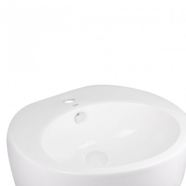Раковина для ванної Qtap Robin 520х520х400 White з донним клапаном QT1311001GW QT1311001GW 37766