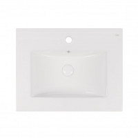 Раковина для ванної Qtap Albatross New 600x470х180 White з донним клапаном QT0111750660W QT0111750660W 37769
