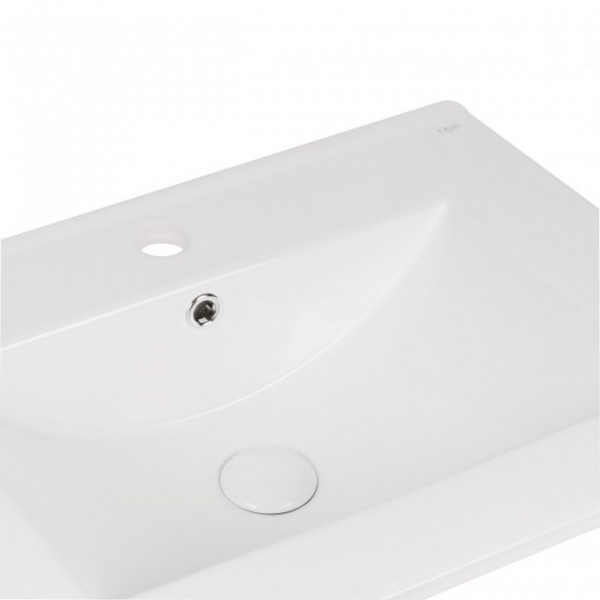 Раковина для ванної Qtap Albatross New 600x470х180 White з донним клапаном QT0111750660W QT0111750660W 37769