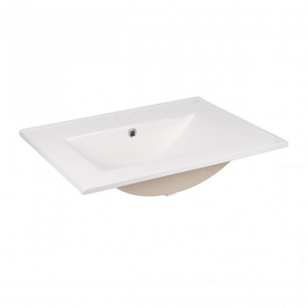 Раковина для ванної Qtap Albatross New 600x470х180 White з донним клапаном QT0111750660W QT0111750660W 37769