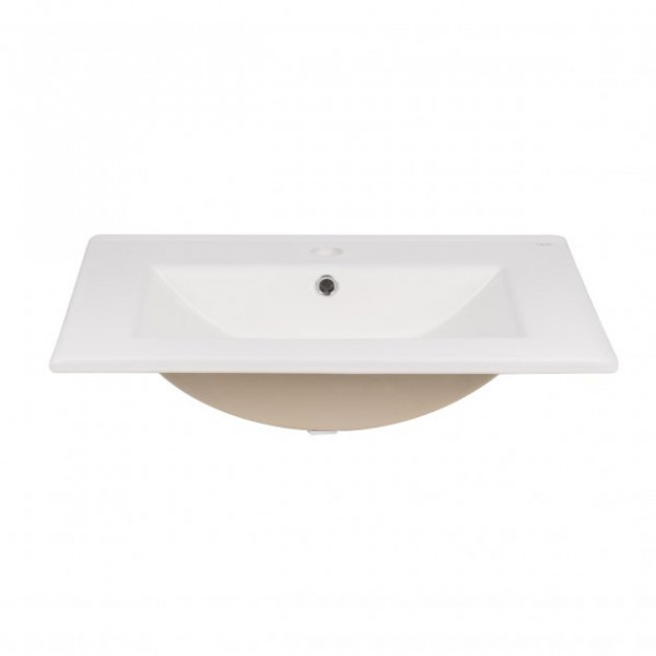 Раковина для ванної Qtap Albatross New 600x470х180 White з донним клапаном QT0111750660W QT0111750660W 37769