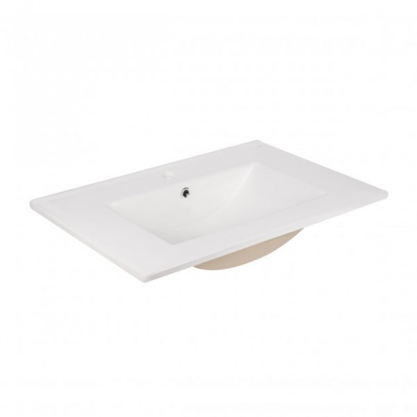 Раковина для ванної Qtap Albatross New 810x470x180 White з донним клапаном QT0111750680W QT0111750680W 37771