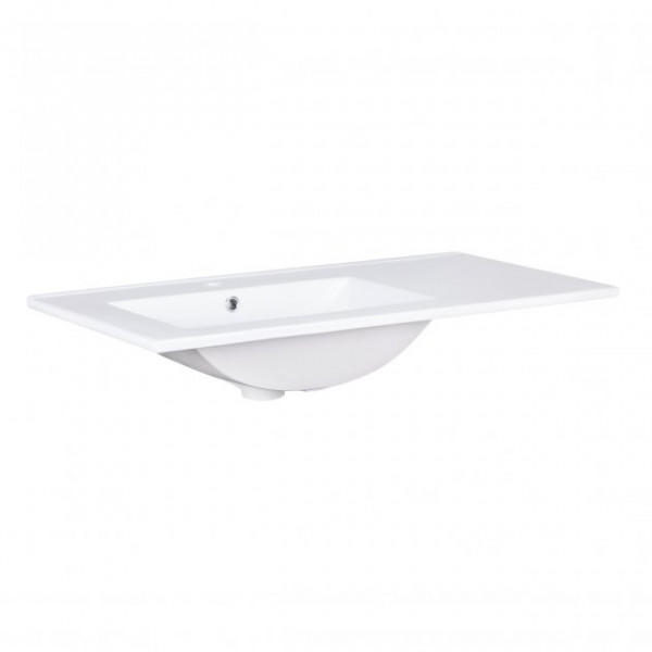 Раковина для ванної Qtap Albatross New 910x470x180 White з донним клапаном QT0111750690LW QT0111750690LW 37772