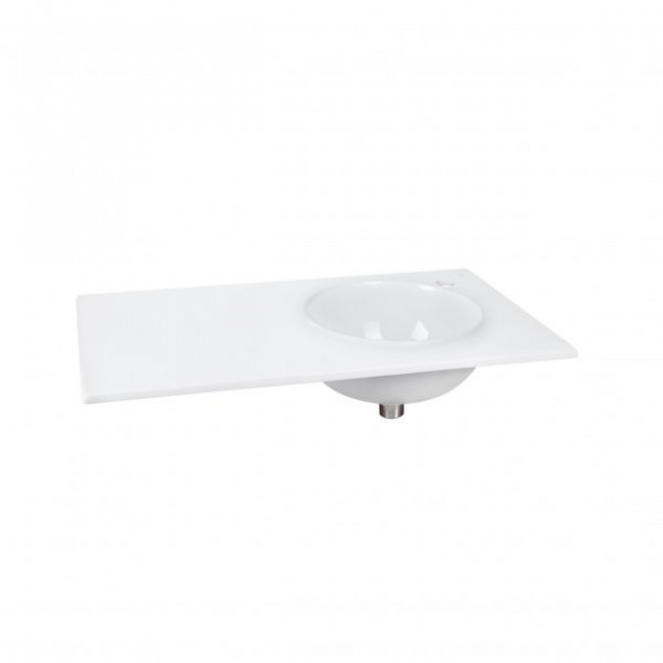 Раковина для ванної Qtap Virgo 800х460х300 White з донним клапаном QT1811FL8130ARRW QT1811FL8130ARRW 39802