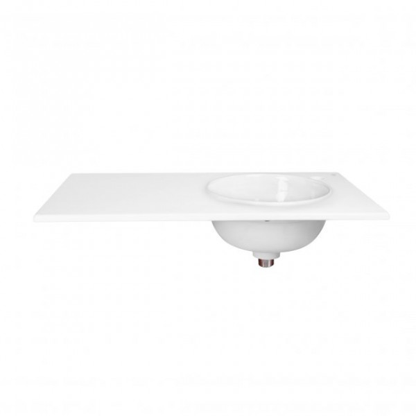 Раковина для ванної Qtap Virgo 800х460х300 White з донним клапаном QT1811FL8130ARRW QT1811FL8130ARRW 39802