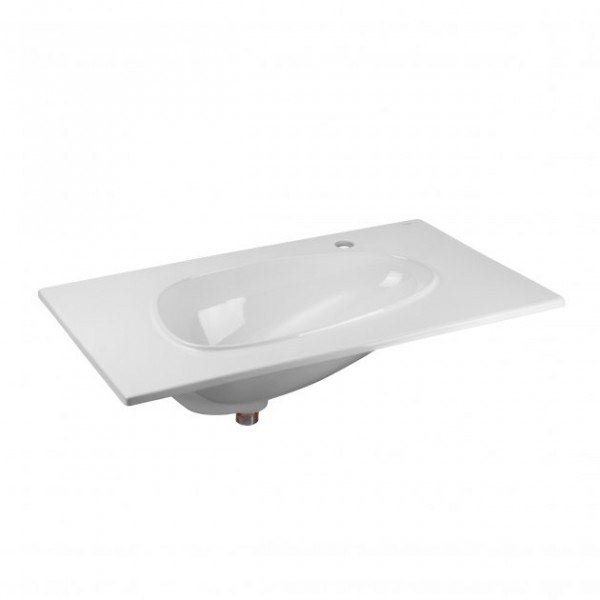 Раковина для ванної Qtap Virgo 800х480х167 White з донним клапаном QT1811FL8128BRW QT1811FL8128BRW 39804