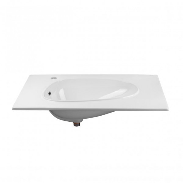 Раковина для ванної Qtap Virgo 800х480х167 White з донним клапаном QT1811FL8128BLW QT1811FL8128BLW 39805