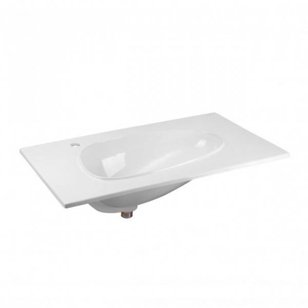 Раковина для ванної Qtap Virgo 800х480х167 White з донним клапаном QT1811FL8128BLW QT1811FL8128BLW 39805