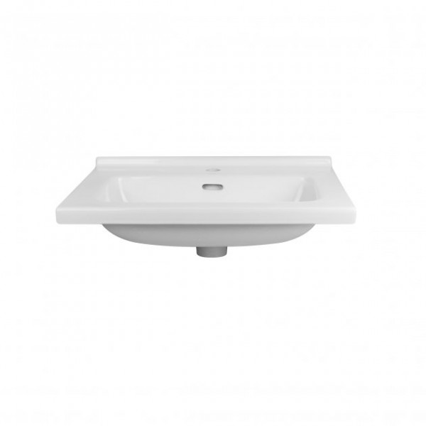Раковина для ванної Qtap Albatross 01 610х467х195 White з донним клапаном QT0111FL8167AW QT0111FL8167AW 39806