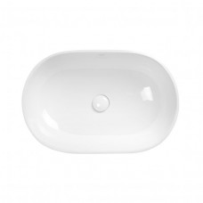 Раковина для ванної Qtap Leo 585х380х180 White з донним клапаном QT1111A028W QT1111A028W 39810