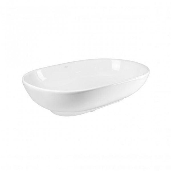 Раковина для ванної Qtap Leo 585х380х180 White з донним клапаном QT1111A028W QT1111A028W 39810