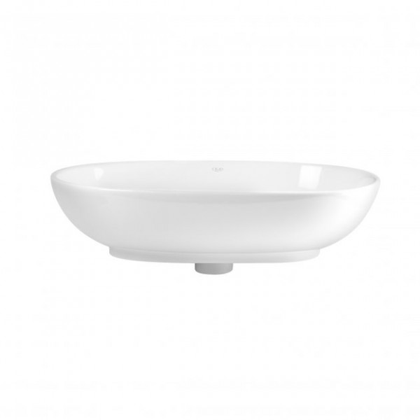 Раковина для ванної Qtap Leo 585х380х180 White з донним клапаном QT1111A028W QT1111A028W 39810
