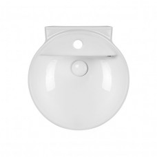 Раковина для ванної Qtap Swan 425х435х195 White з донним клапаном QT1611A005W QT1611A005W 39813