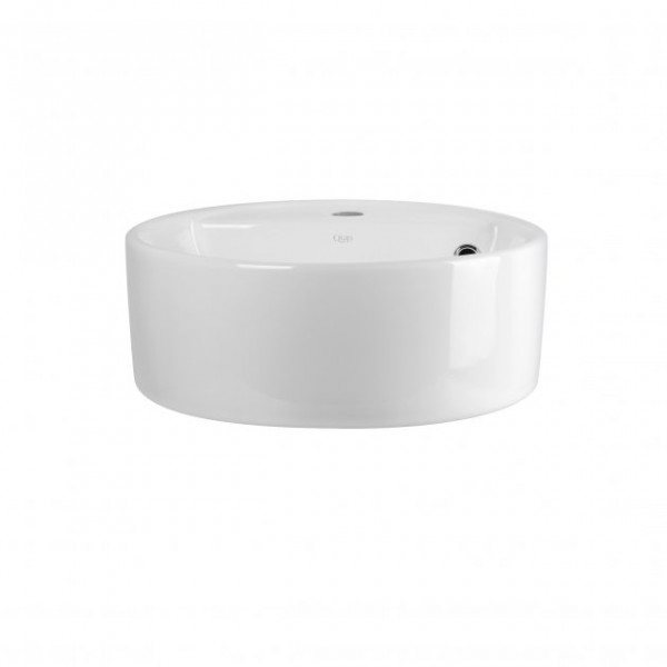 Раковина для ванної Qtap Swan 425х435х195 White з донним клапаном QT1611A005W QT1611A005W 39813