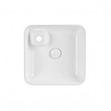 Раковина для ванної Qtap Stork 400х400х140 White з донним клапаном QT1511A057TW QT1511A057TW 39814