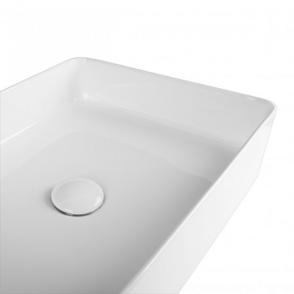 Раковина для ванної Qtap Tern 500х350х145 White з донним клапаном QT1711A055W QT1711A055W 39816