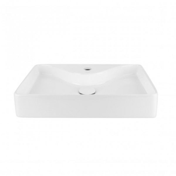 Раковина для ванної Qtap Crow 515х370х120 White з донним клапаном QT0511A064W QT0511A064W 39820