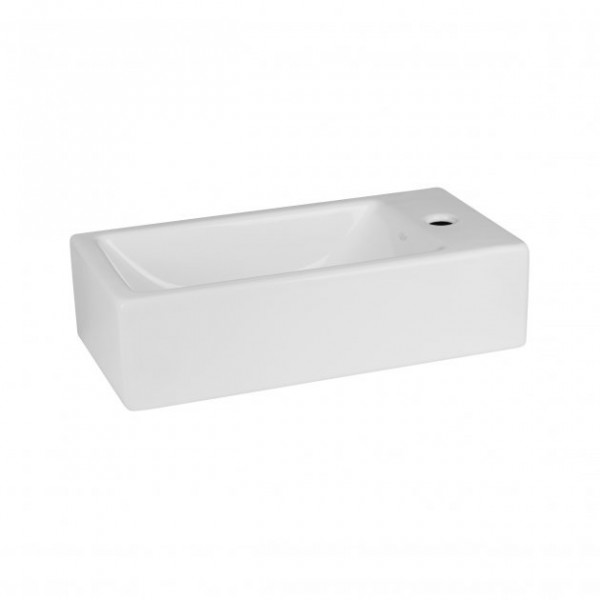 Раковина для ванної Qtap Crow 500х255х130 White з донним клапаном QT0511A010W QT0511A010W 39821