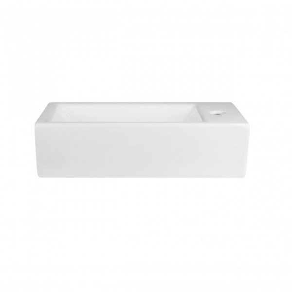 Раковина для ванної Qtap Crow 500х255х130 White з донним клапаном QT0511A010W QT0511A010W 39821