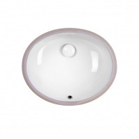 Раковина для ванної Qtap Stork 495х410х185 White з донним клапаном QT1511LU023W QT1511LU023W 39823