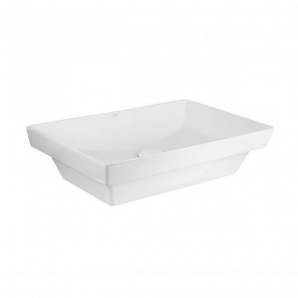 Раковина для ванної Qtap Crow 558х372х145 White з донним клапаном QT0511L739W QT0511L739W 39832