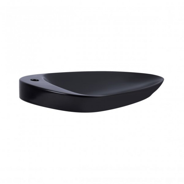 Раковина для ванної Qtap Leo 695х460х115 Matt black з донним клапаном QT1111A089TMB QT1111A089TMB 39836