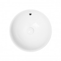 Раковина для ванної Qtap Robin 383х383х175 White з донним клапаном QT1311L408W QT1311L408W 39841